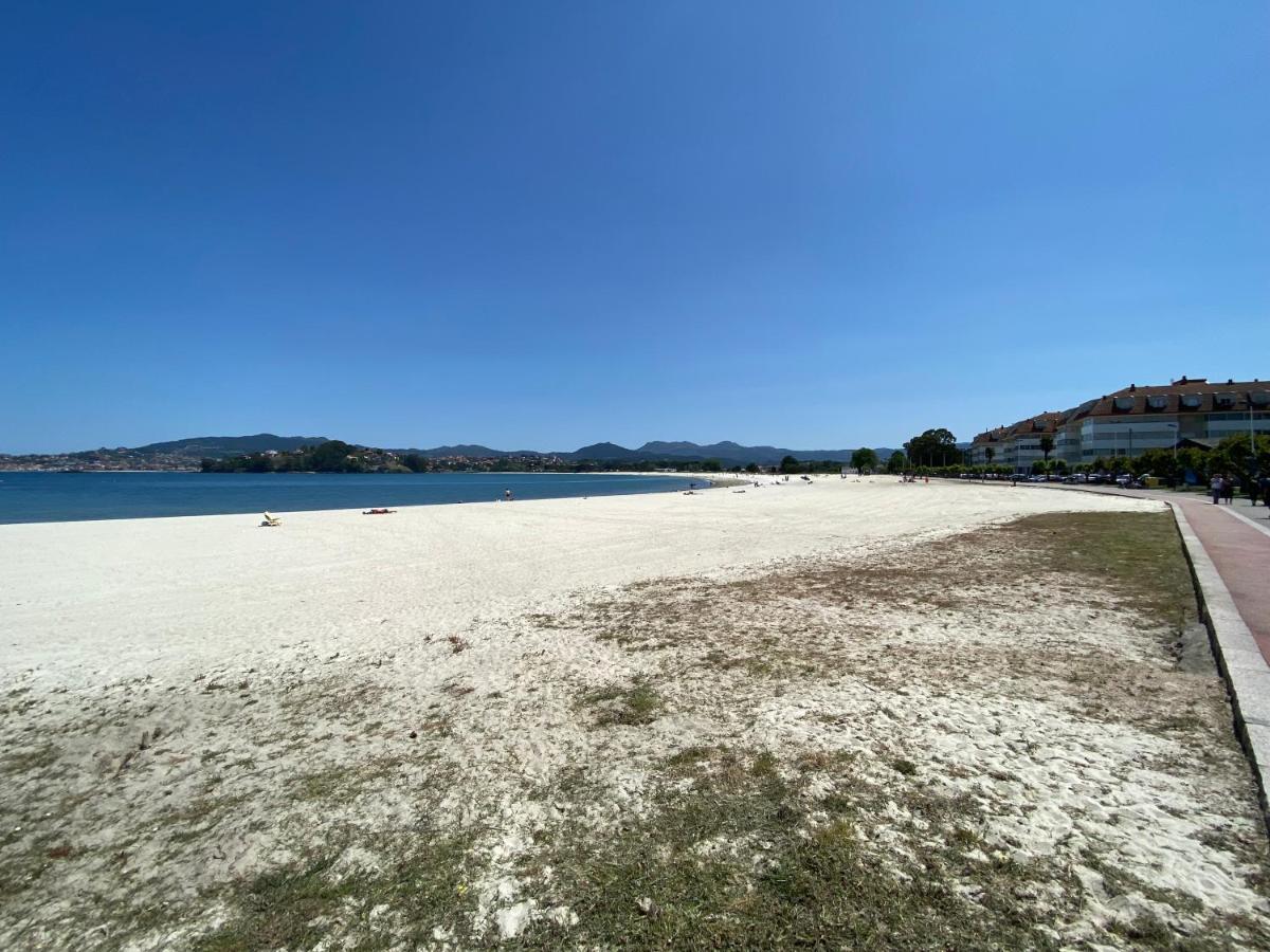 Baiona, Playa Santa Marta, Piscina Lejlighed Eksteriør billede